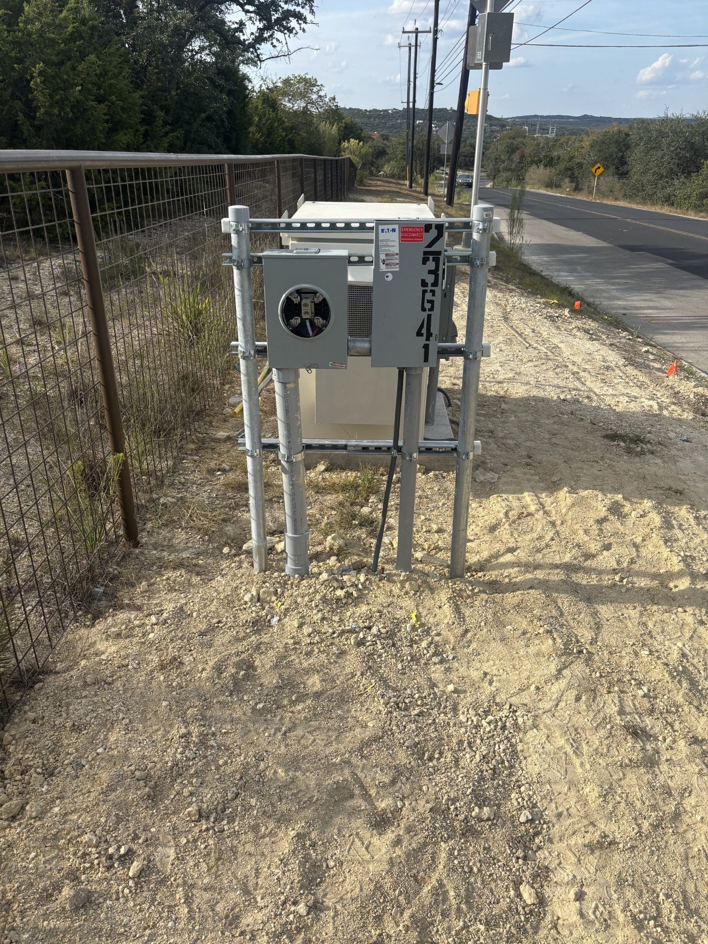 Meter rack installation — Tristar Services LLC