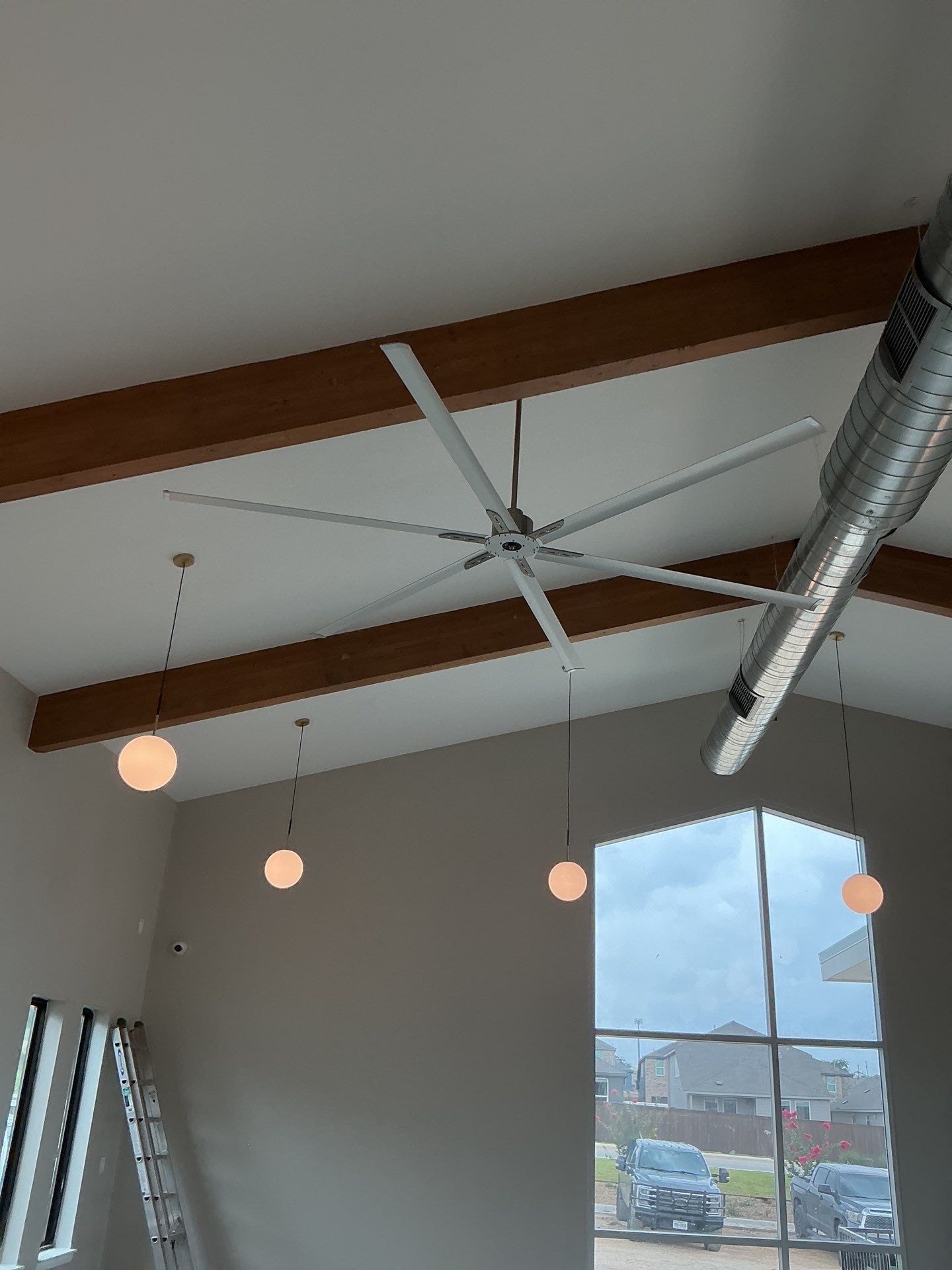 Residential lighting installation by Tristar Services LLC