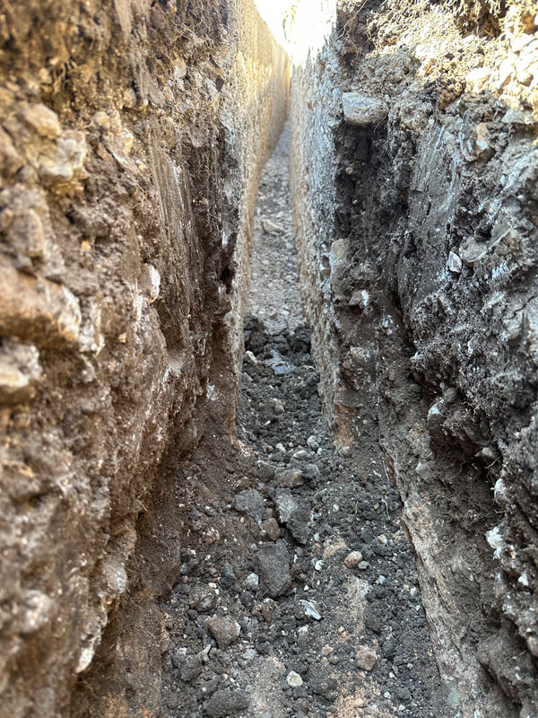 Rocksaw trenching detail — Tristar Services LLC