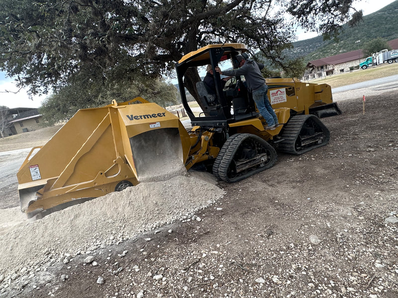 Rocksaw trenching detail — Tristar Services LLC