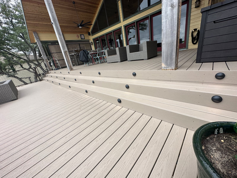 Patio lighting installation — Tristar Services LLC