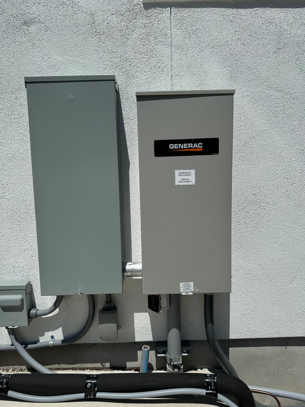 Generac generator detail — Tristar Services LLC