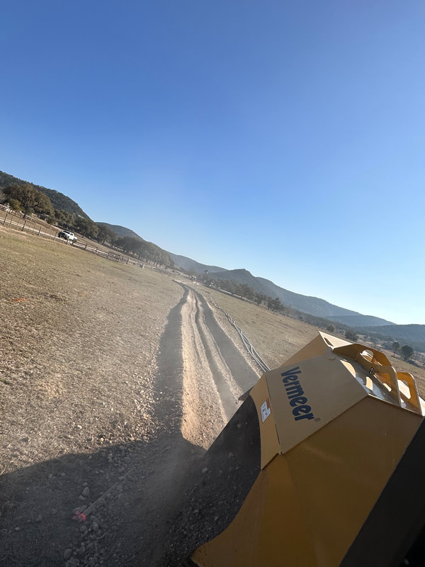 Rocksaw trenching detail — Tristar Services LLC